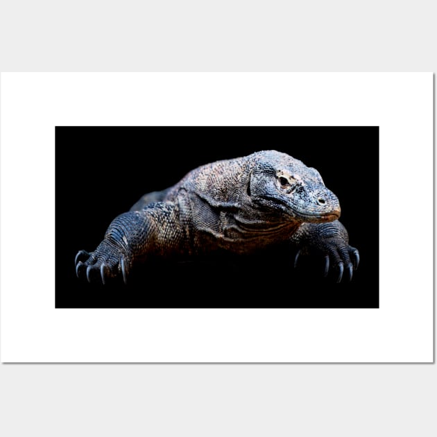 Komodo dragon Wall Art by NerdsbyLeo